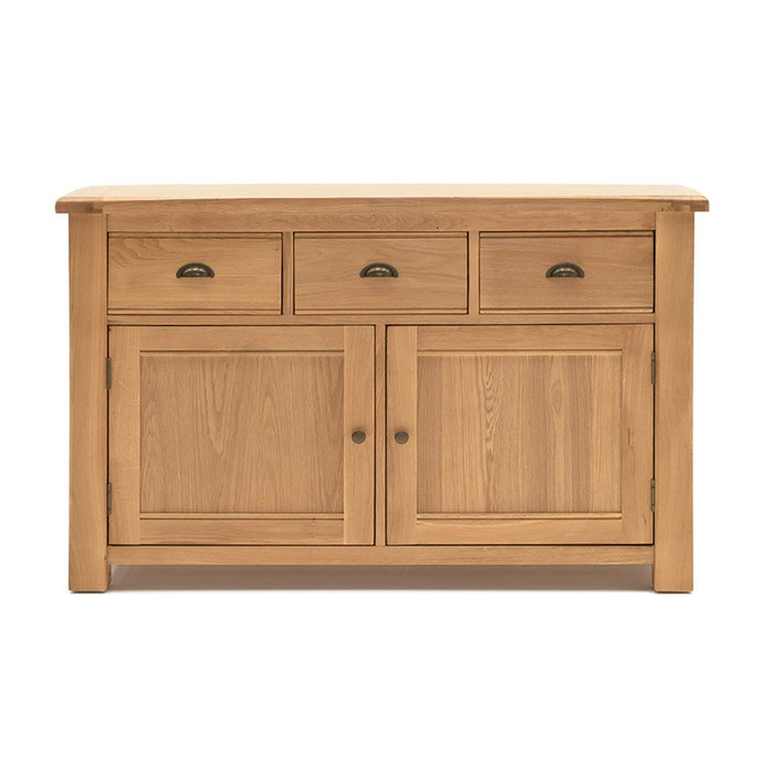Breeze Oak Large Sideboard - The Furniture Mega Store 