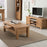 Breeze Oak TV Unit - 120cm - The Furniture Mega Store 