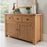 Breeze Oak Large Sideboard - The Furniture Mega Store 