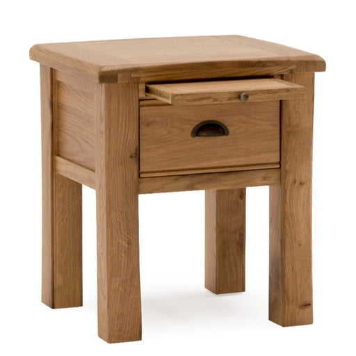Breeze Oak Lamp Table - The Furniture Mega Store