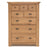 Breeze Oak 8 Drawer Tall Chest - The Furniture Mega Store 