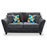 Canterbury Fabric Sofa Collection - Choice Of Sizes & Fabrics - The Furniture Mega Store 