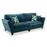 Canterbury Fabric Sofa Collection - Choice Of Sizes & Fabrics - The Furniture Mega Store 