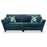 Canterbury Fabric Sofa Collection - Choice Of Sizes & Fabrics - The Furniture Mega Store 