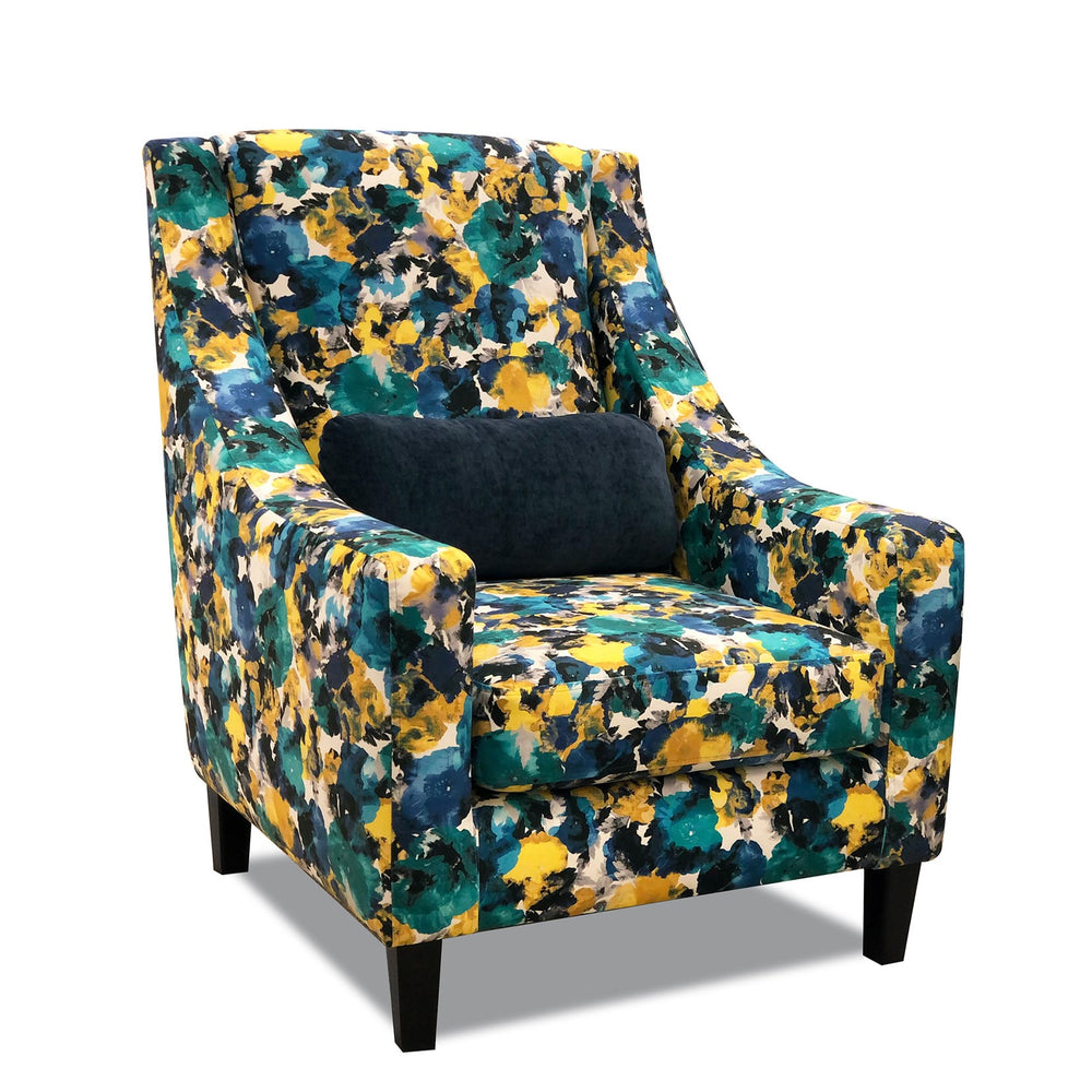 Canterbury Collection Fabric Accent Chair - The Furniture Mega Store 