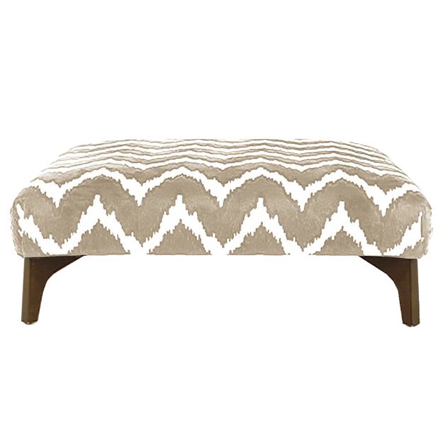 Cancun Fabric Footstool - Choice Of Fabrics - The Furniture Mega Store 