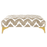 Cancun Fabric Footstool - Choice Of Fabrics - The Furniture Mega Store 
