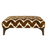 Cancun Fabric Footstool - Choice Of Fabrics - The Furniture Mega Store 