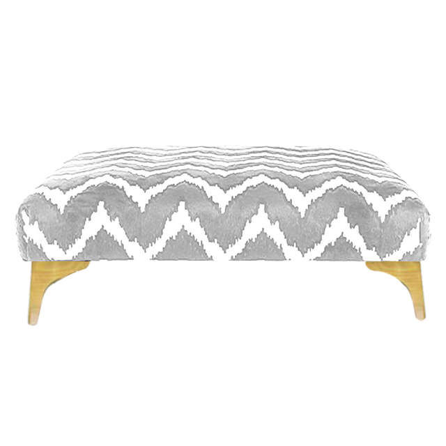 Cancun Fabric Footstool - Choice Of Fabrics - The Furniture Mega Store 