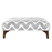 Cancun Fabric Footstool - Choice Of Fabrics - The Furniture Mega Store 
