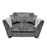 Pandora Armchair & Love Chair Collection - Choice Of Fabrics & Feet - The Furniture Mega Store 