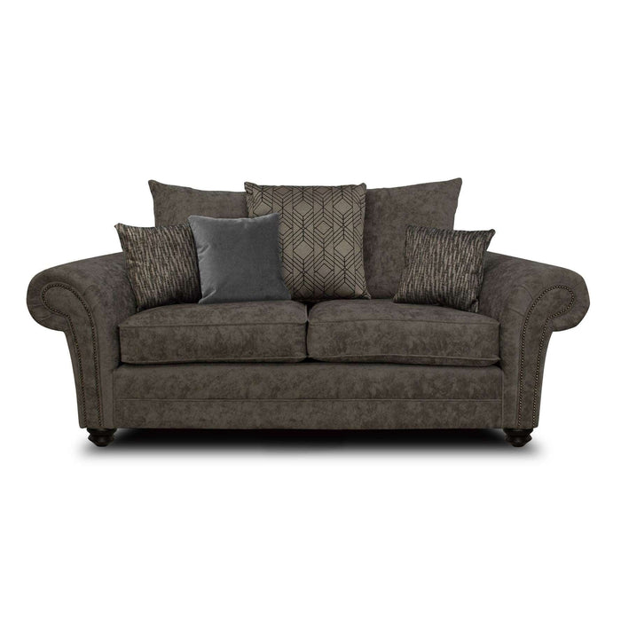 Morland Sofa Bed - Pillow or Classic Back & Choice Of Fabrics - The Furniture Mega Store 