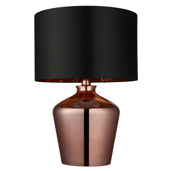 Ritz Copper Table Lamp - The Furniture Mega Store 