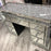 Crushed Diamond Top & Mirrored 7 Drawer Dressing Table - The Furniture Mega Store 