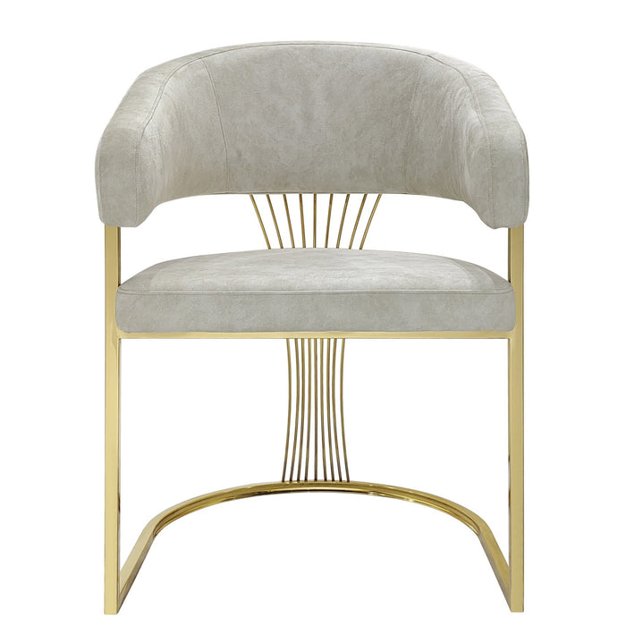 Gold frame dining chairs deals