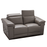 Elettra Italian Leather Power Recliner With Adjustable Headrests Sofa & Chair Collection - The Furniture Mega Store 