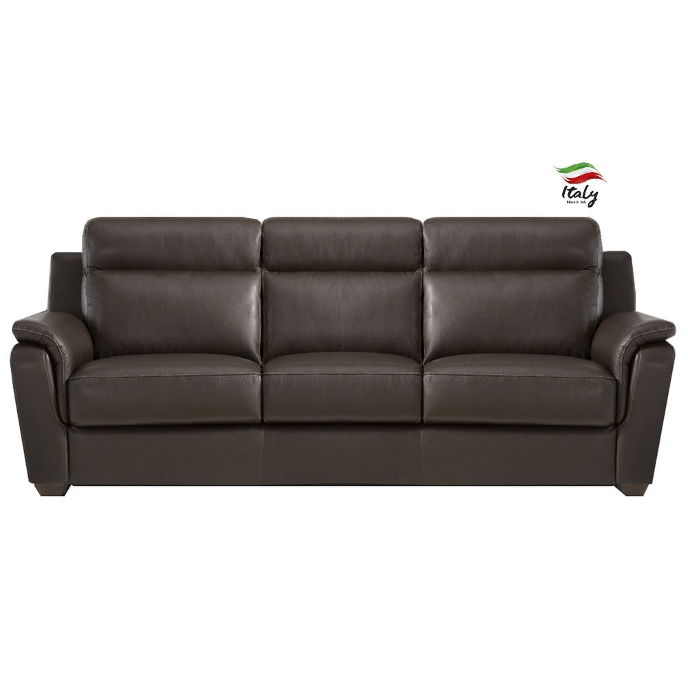 Edna Italian Leather Sofa & Chair Collection - Various Options - The Furniture Mega Store 