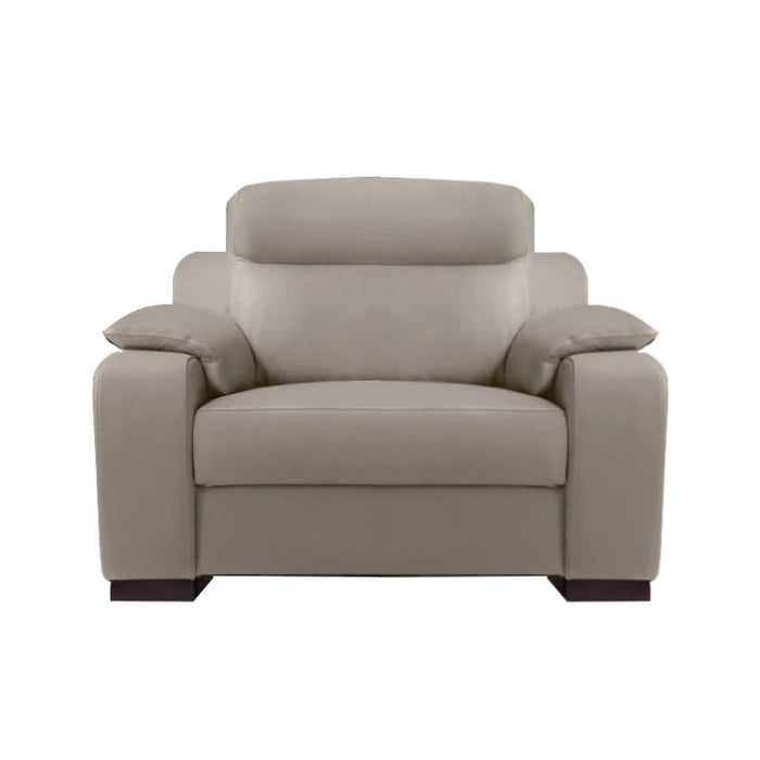 Ethos Italian Leather Armchair - The Furniture Mega Store 