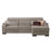 Ethos Italian Leather Chaise Corner Sofa Collection - Choice Of Leathers - The Furniture Mega Store 