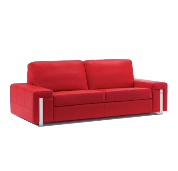 Eghoiste Italian Leather Sofa Collection - Choice Of Sizes & Leathers - The Furniture Mega Store 