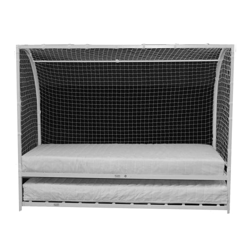 Football Goal Metal Bed With Trundle - The Furniture Mega Store 