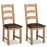 Addison Lite Natural Oak Dining Chair, Ladder Back (Sold in Pairs) - The Furniture Mega Store 
