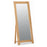 Sailsbury Solid Oak Cheval Floor Standing Mirror - The Furniture Mega Store 