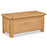 Sailsbury Solid Oak Blanket Box - The Furniture Mega Store 