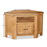Sailsbury Solid Oak Corner TV Cabinet - 105cm - The Furniture Mega Store 