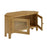 Bath Oak Corner TV Unit - 95cm - The Furniture Mega Store 