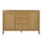 Bath Oak 2 Doors & 3 Drawers Large Sideboard - The Furniture Mega Store 