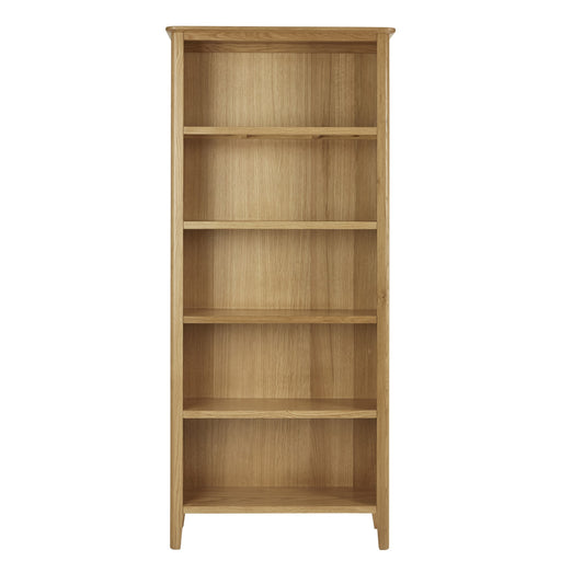 Bath Oak Large Bookcase - 180cm - The Furniture Mega Store 