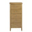 Bath Oak 5 Drawers Tallboy Chest - The Furniture Mega Store 