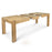 Bakerloo Oak Dining Table, 160cm-210cm Rectangular Extending Top - The Furniture Mega Store 