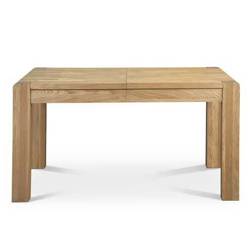 Bakerloo Compact Extending Oak Dining Table, 135cm-175cm - The Furniture Mega Store 
