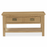 Addison Lite Natural Oak Coffee Table, Storage with 2 Drawers - The Furniture Mega Store 
