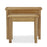Addison Lite Natural Oak Nest of 2 Tables - The Furniture Mega Store 
