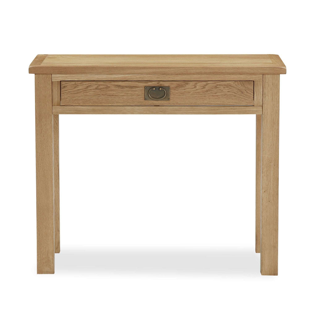 Addison Lite Natural Oak Laptop Desk - The Furniture Mega Store 