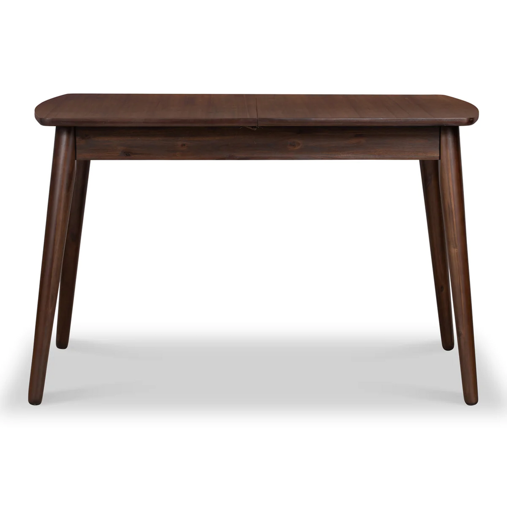Solid walnut hot sale extending dining table