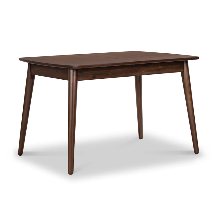 Strand Walnut Extendable Dining Table 120cm - 165cm - The Furniture Mega Store 