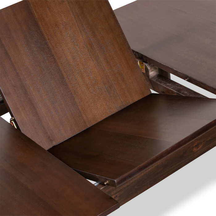 Walnut Extend Table Strand Walnut Extendable Dining Table 120cm - 165cm & 4 Dining Chairs ...