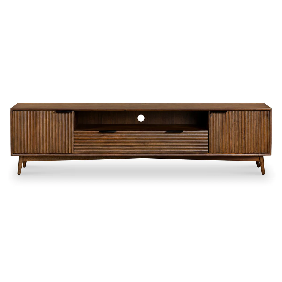 Strand Walnut Extra Large TV Unit - 190cm | The Furniture Mega Store