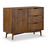 Strand Walnut Small 1 Door 3 Drawer Sideboard - The Furniture Mega Store 