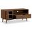 Strand Walnut Compact TV Unit - 110cm - The Furniture Mega Store 