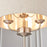 Highcliffe 3 Light Table Lamp - Chrome & Natural Linen Shade - ETA 19/01/2024 - The Furniture Mega Store 