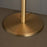 Highfield Table Lamp - Brass & Emerald Velvet Shade - The Furniture Mega Store 