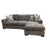 Ivy Fabric Corner Sofa Collection - The Furniture Mega Store 