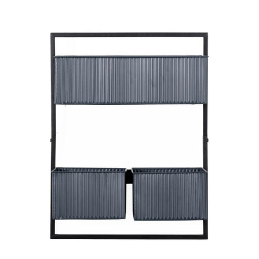 Islington Wall Planter - Black - The Furniture Mega Store 