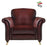 Knightsbridge Italian Leather Armchair - Choice Leathers - The Furniture Mega Store 