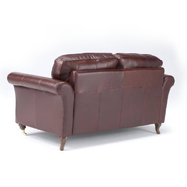 Knightsbridge Italian Leather Sofa Collection - Choice Of Sizes & Leathers - The Furniture Mega Store 